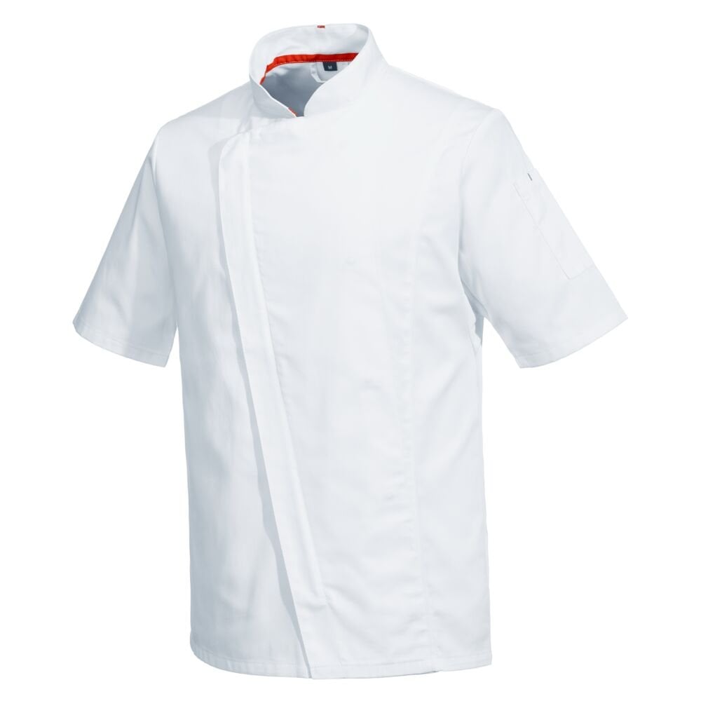 C739 Chef's Mesh Air Pro Asymmetrical Jacket S/S