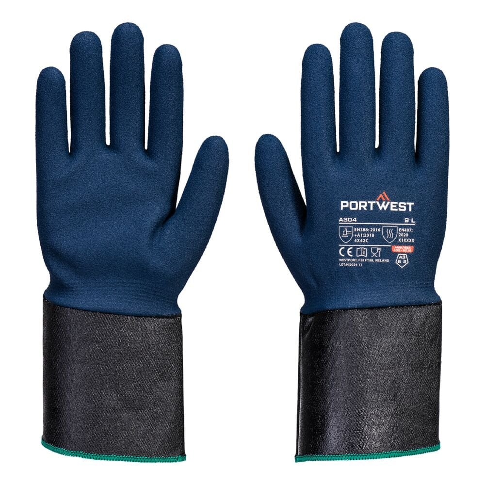 A304 Grip C13 Nitrile Foam Extend Cuff Glove
