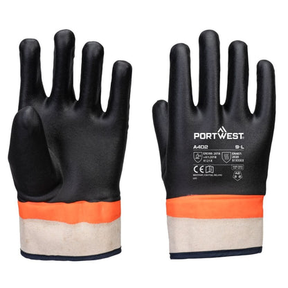 A402 Grip PVC Sandy Double Dipped Glove