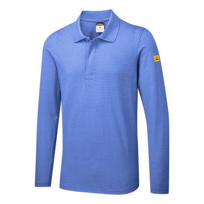 AS23 Anti-Static ESD Polo Shirt L/S
