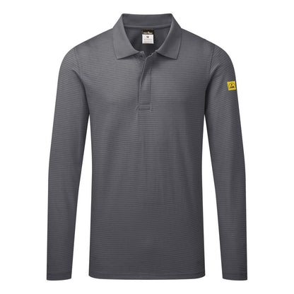 AS23 Anti-Static ESD Polo Shirt L/S