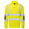 B314 Hi-Vis Knit  1/2Zip Sweatshirt