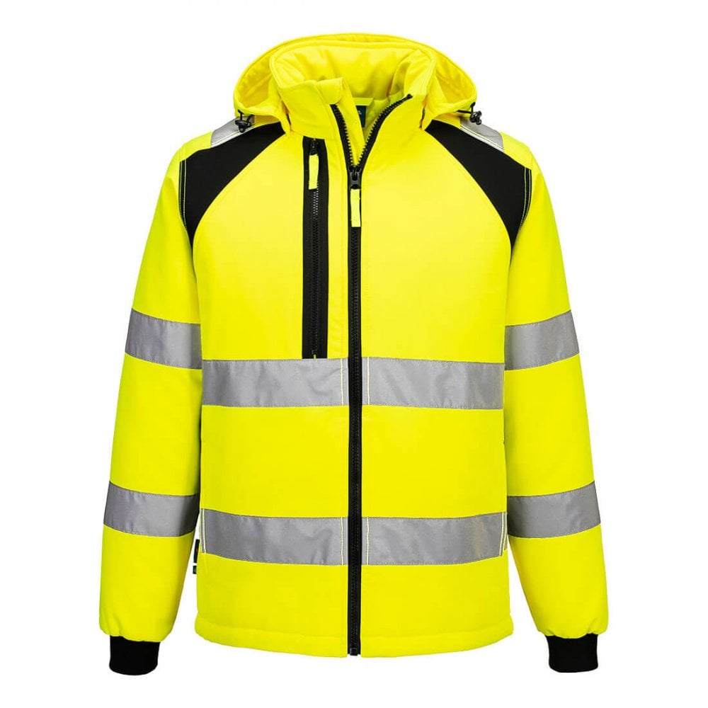 CD809 WX2 Eco Hi-Vis Padded Softshell (2L)