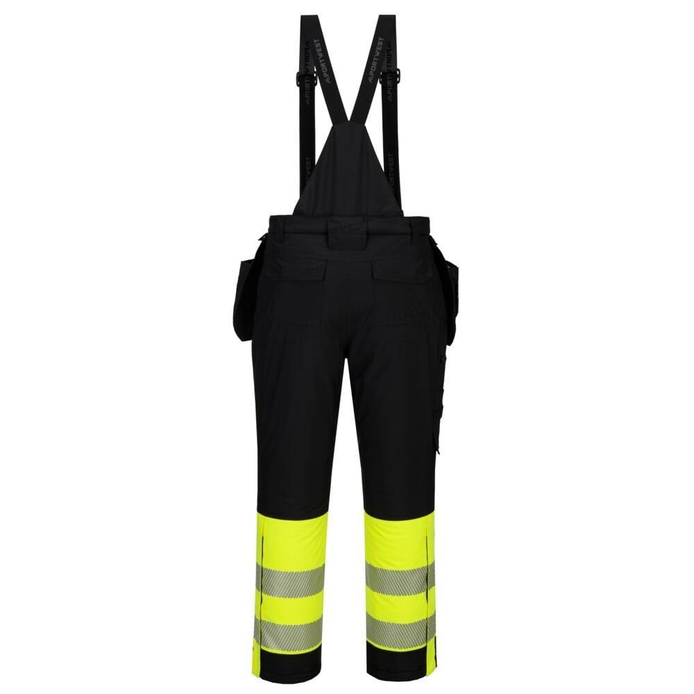 DX437 DX4 Hi-Vis Class 1 Winter Bib and Brace