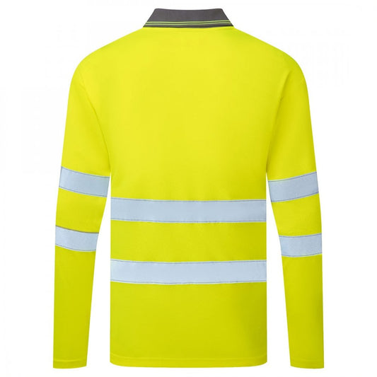 ES277 ES1 Essential Hi-Vis Polo Shirt L/S