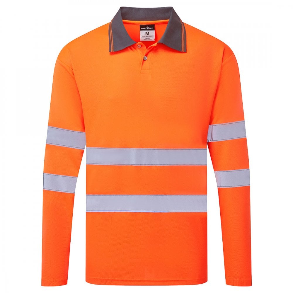 ES277 ES1 Essential Hi-Vis Polo Shirt L/S