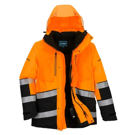 EV401 EV4 Hi-Vis Expedition Parka Jacket