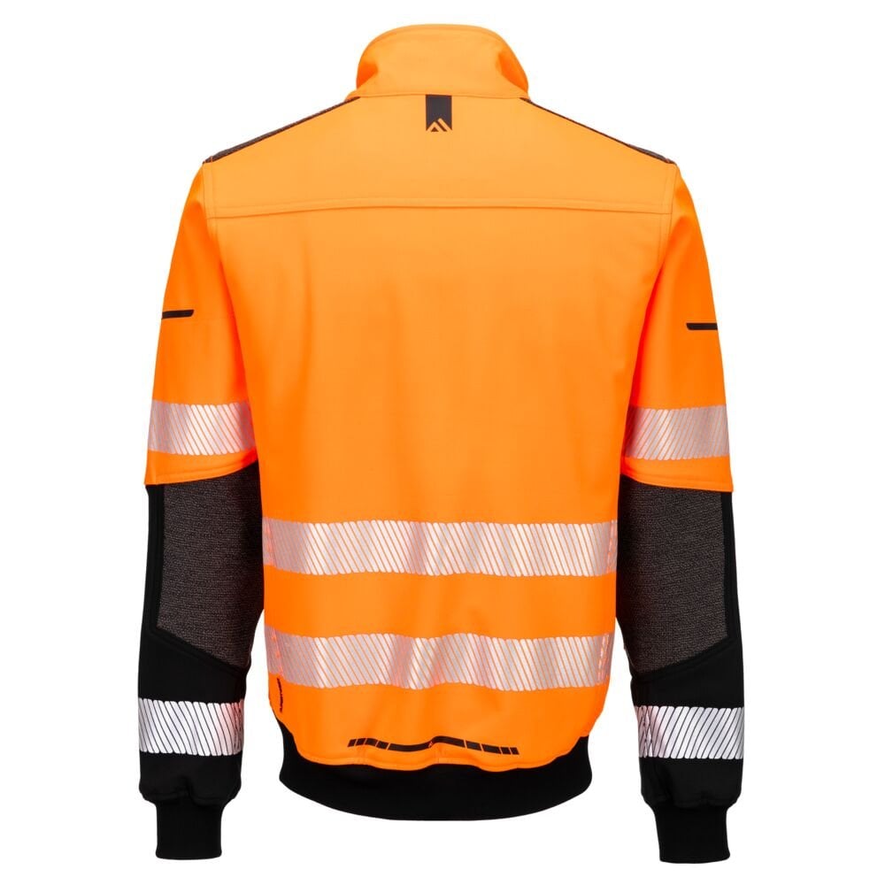 EV468 EV4 Hi-Vis Softshell Bomber (3L)