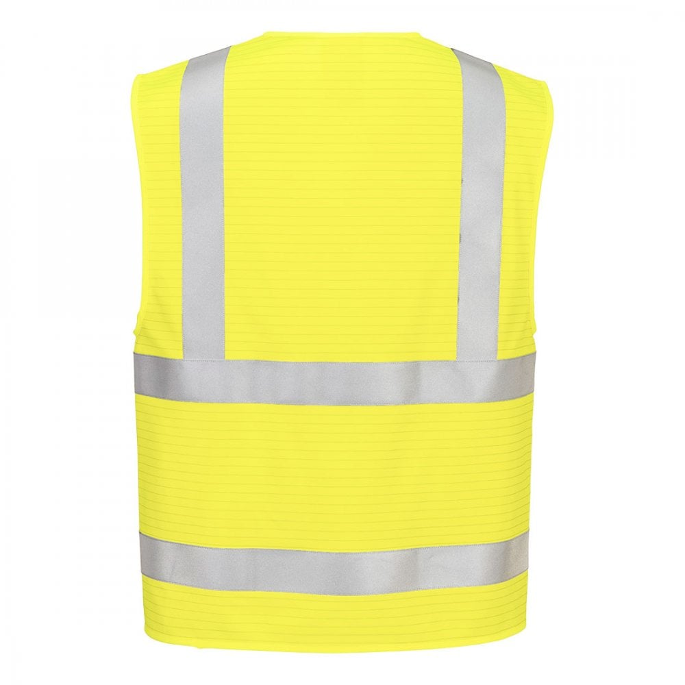 FR615 Bizflame Hi-Vis FR Zip Vest