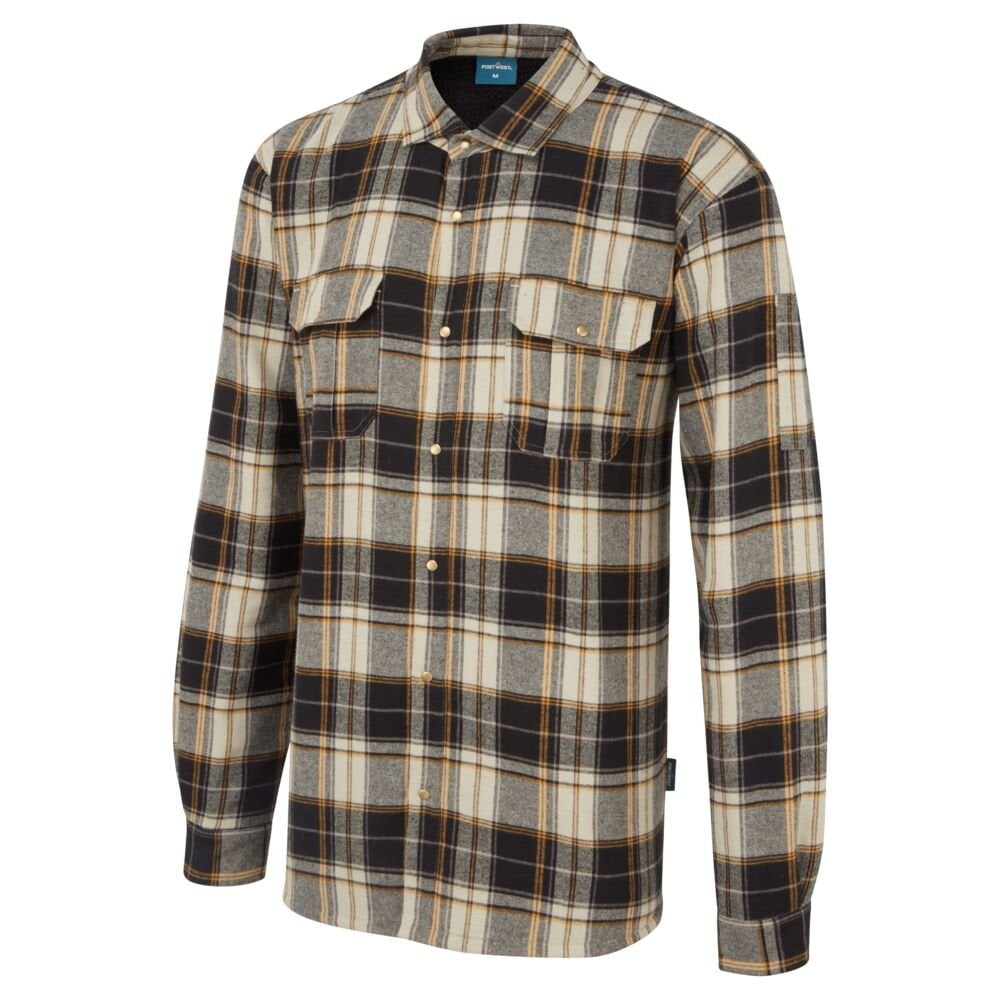 KA313 KA3 Sherpa Lined Check Shirt