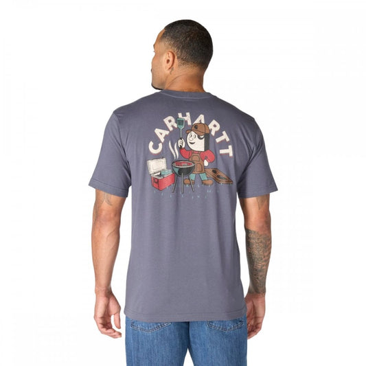 107437 Mens Irvine Relaxed Grill T-shirt