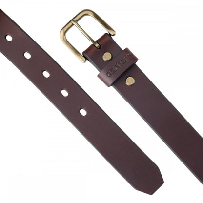 A0006303 Womens Bridle Leather Buckle Belt