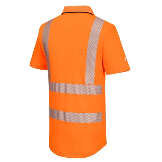 KX302 KX3 Sport Hi-Vis Zip Polo Shirt S/S