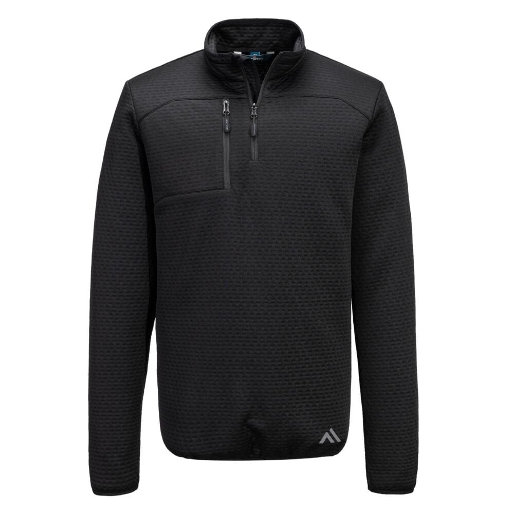 KX376 KX3 Sport Textured 1/4 Zip Sweatshirt