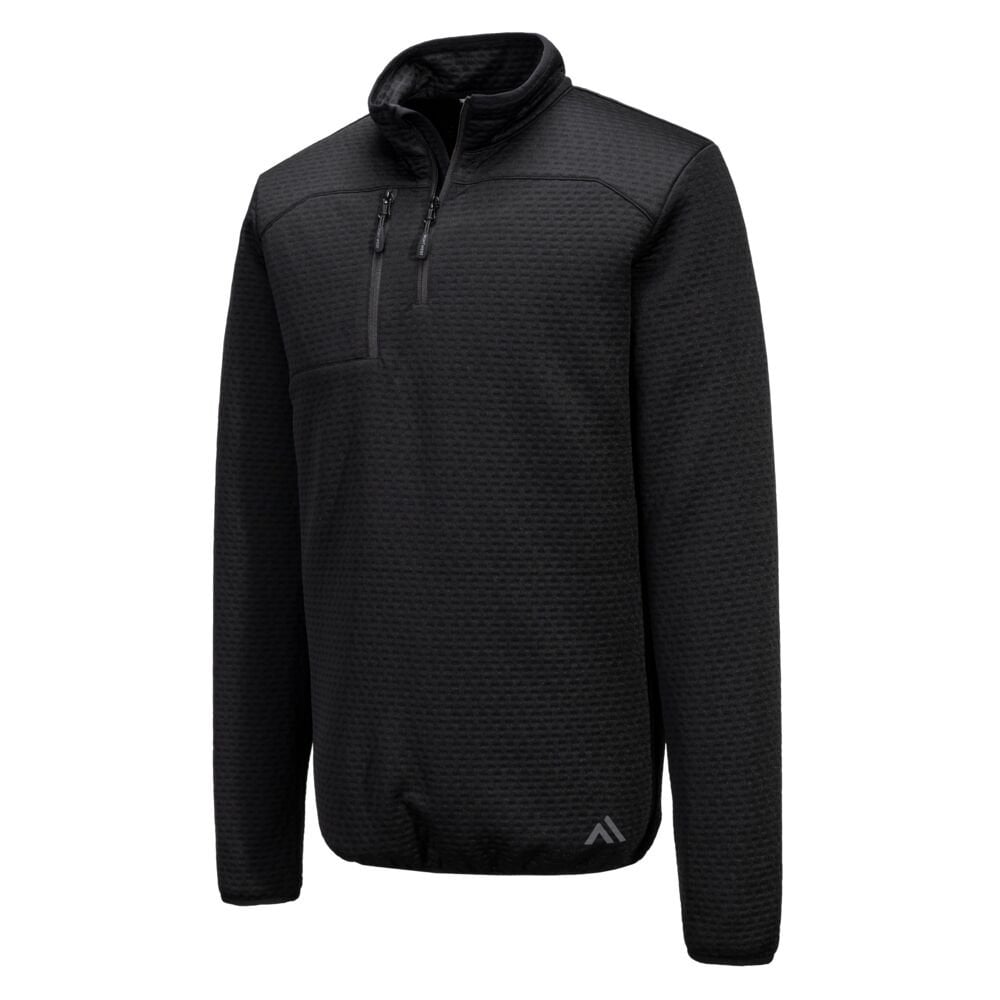 KX376 KX3 Sport Textured 1/4 Zip Sweatshirt
