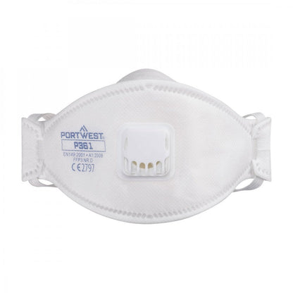 P361 Trifold Valved Dolomite FFP3 Respirator (Pk10)