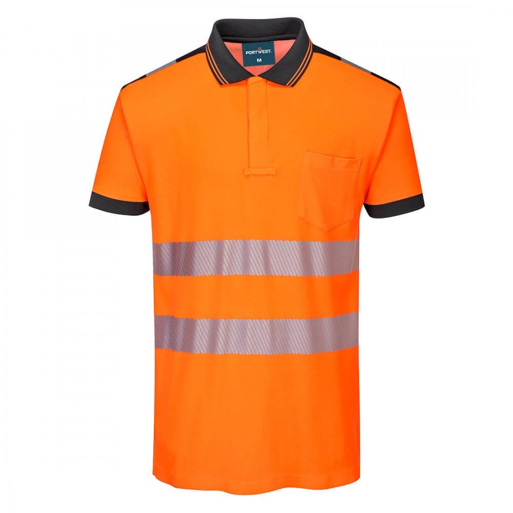 PW317 PW3 Hi-Vis Polo Shirt  S/S