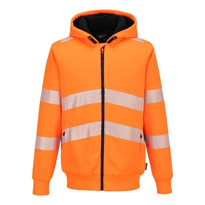 PW321 PW321 Hi-Vis Zipped Winter Hoodie