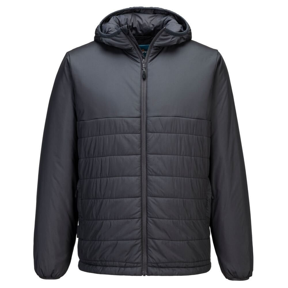 S608 Professional Hooded Insulated Baffle Jacket