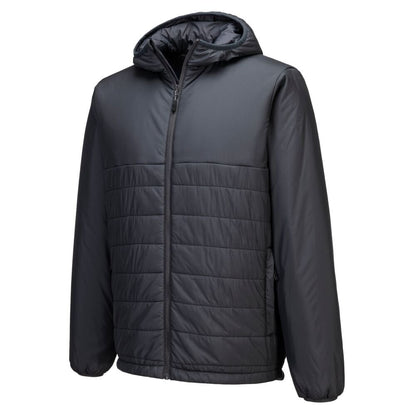 S608 Professional Hooded Insulated Baffle Jacket