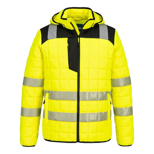 T165 PW3 Hi-Vis Square Baffle Jacket
