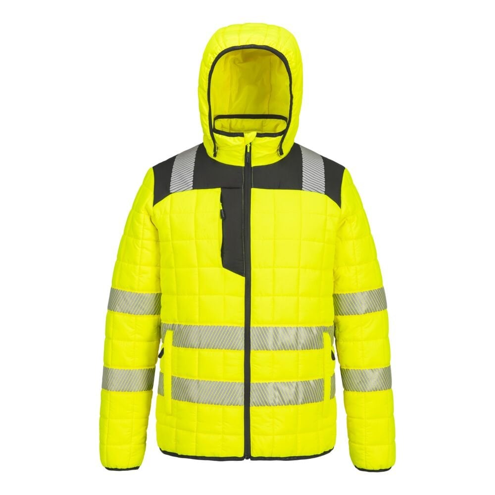 T165 PW3 Hi-Vis Square Baffle Jacket