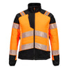 T171 PW3 Hi-Vis Women's Hybrid Baffle Jacket
