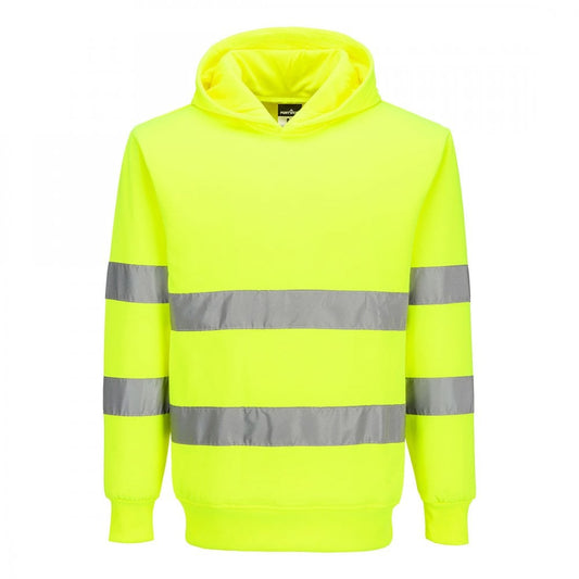ES304 ES1 Essential Hi-Vis Hooded Sweatshirt