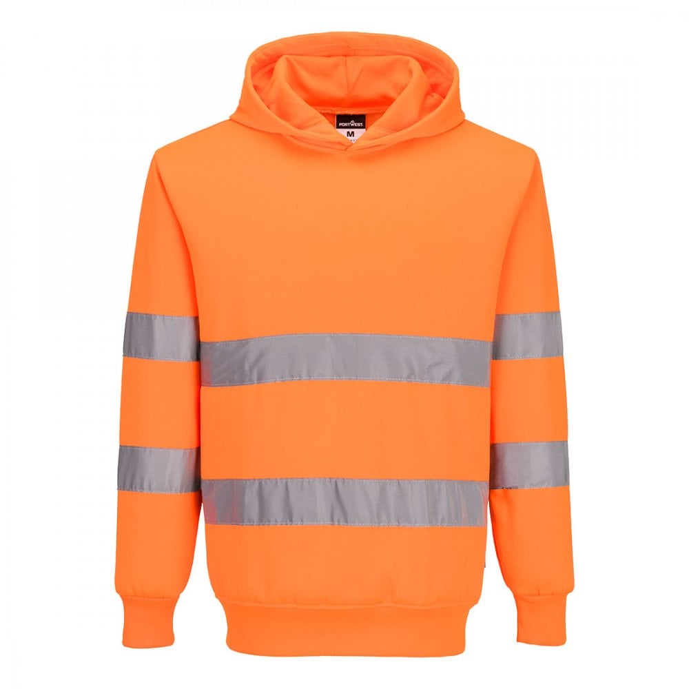 ES304 ES1 Essential Hi-Vis Hooded Sweatshirt