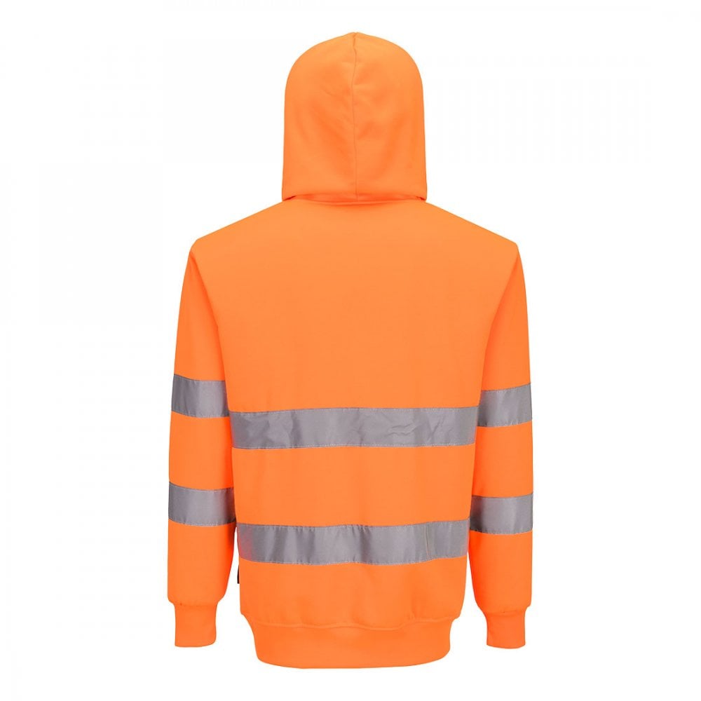 ES304 ES1 Essential Hi-Vis Hooded Sweatshirt
